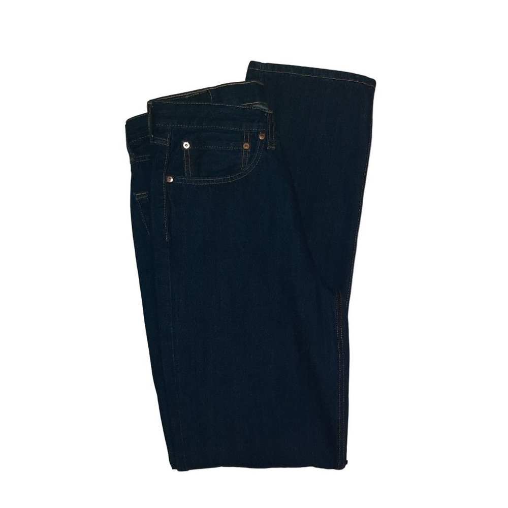 Men Levi's 550 Relaxed Dark Blue Jeans- Size 34 x 36
